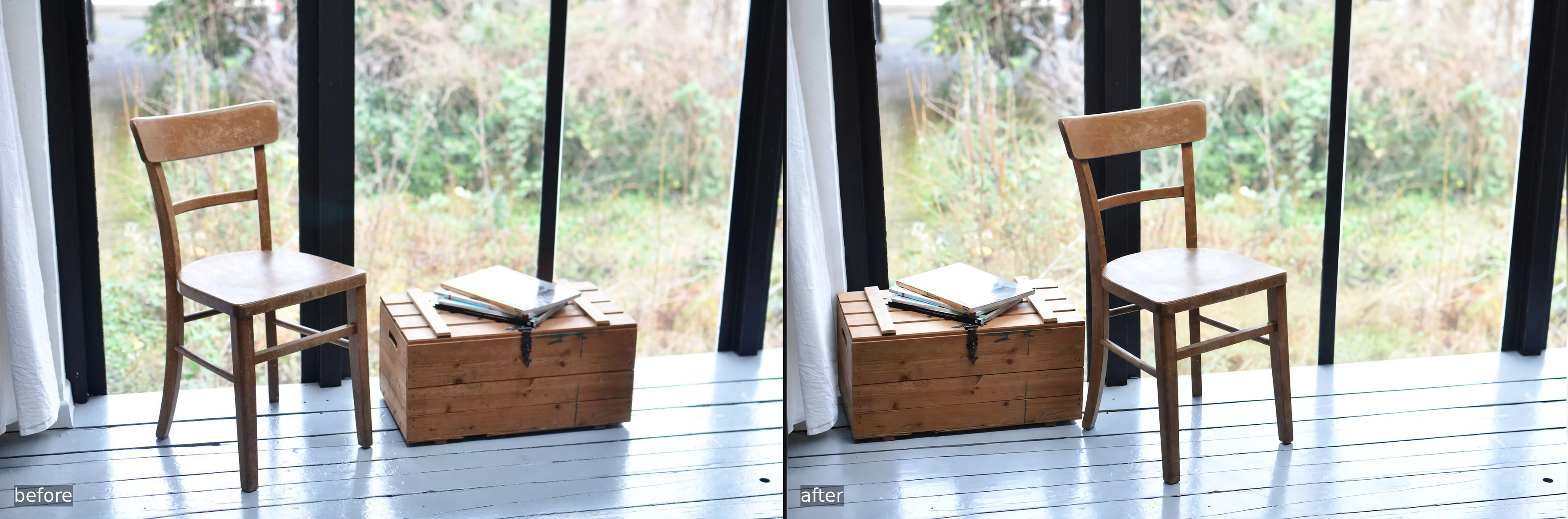Three takes to move one chest