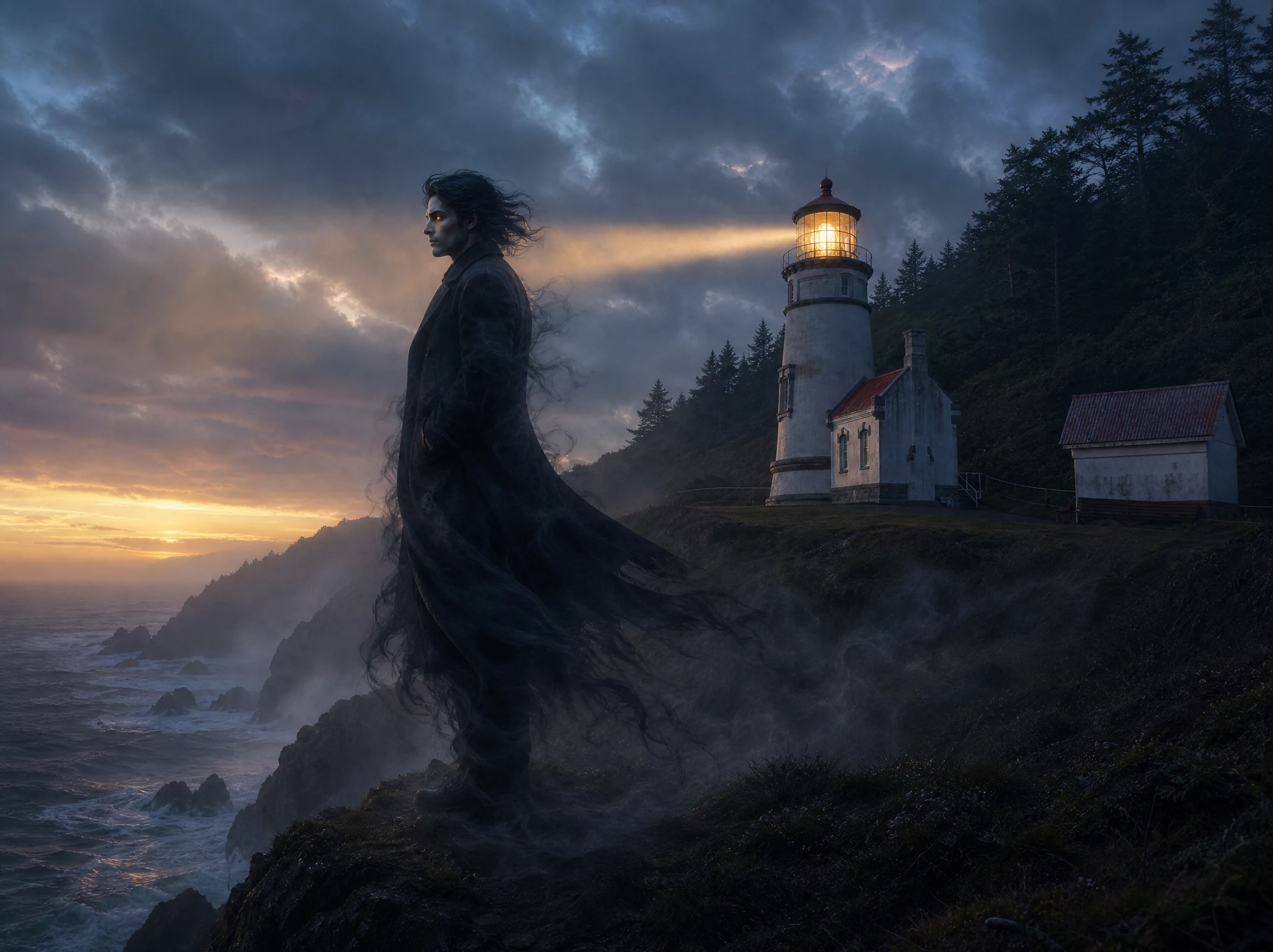 Heceta Head, blue hour