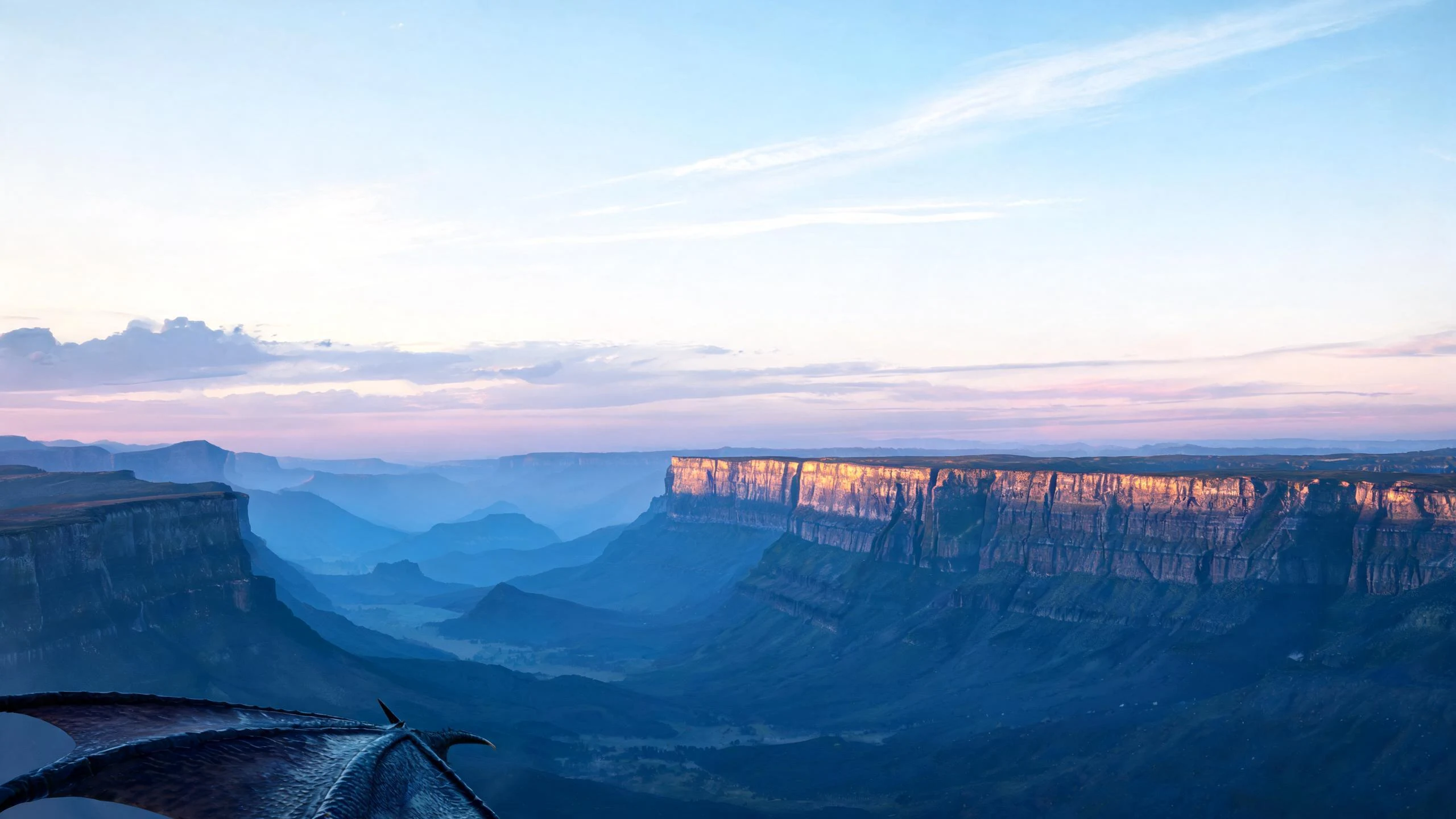 Drakensberg, first light