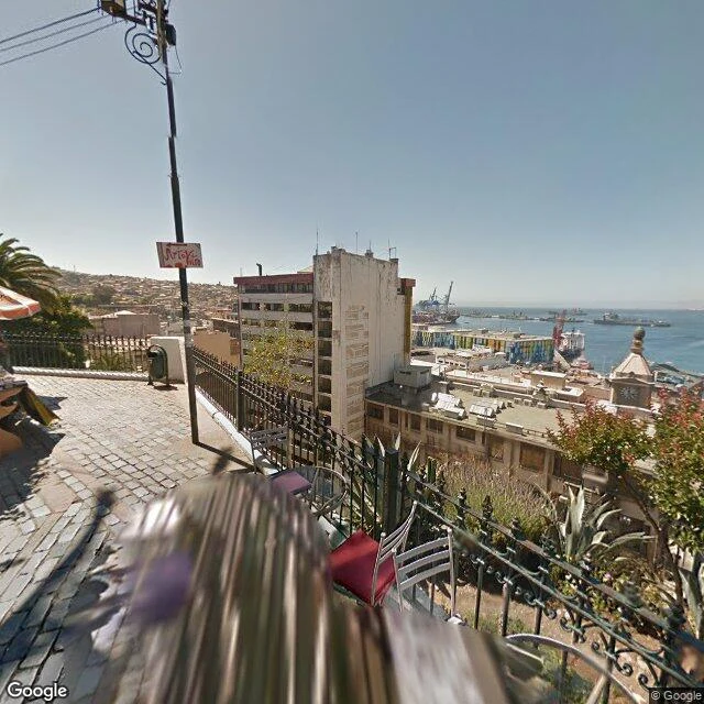 terrace over the port