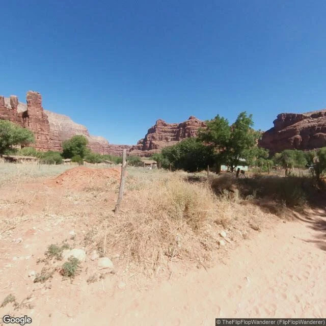 A visitor's ground look at Supai, June 2018