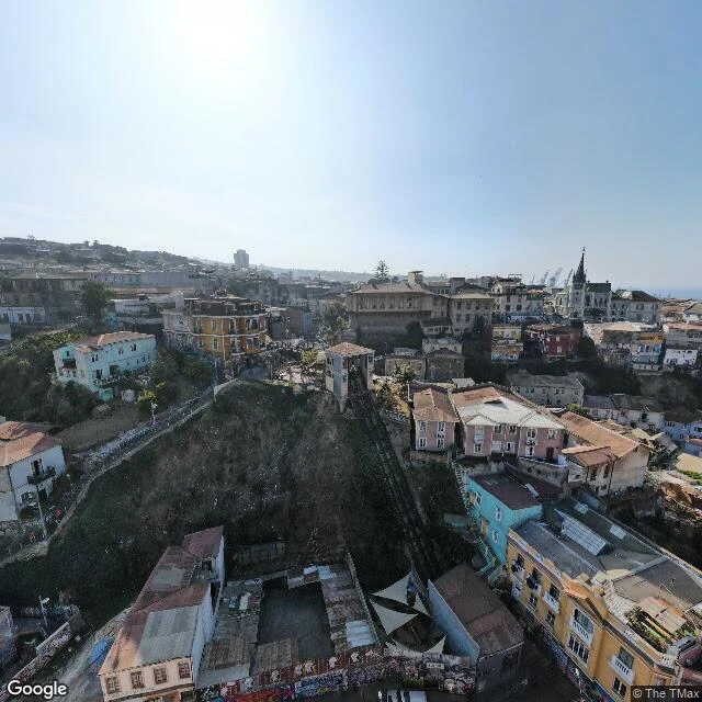 funicular between the houses