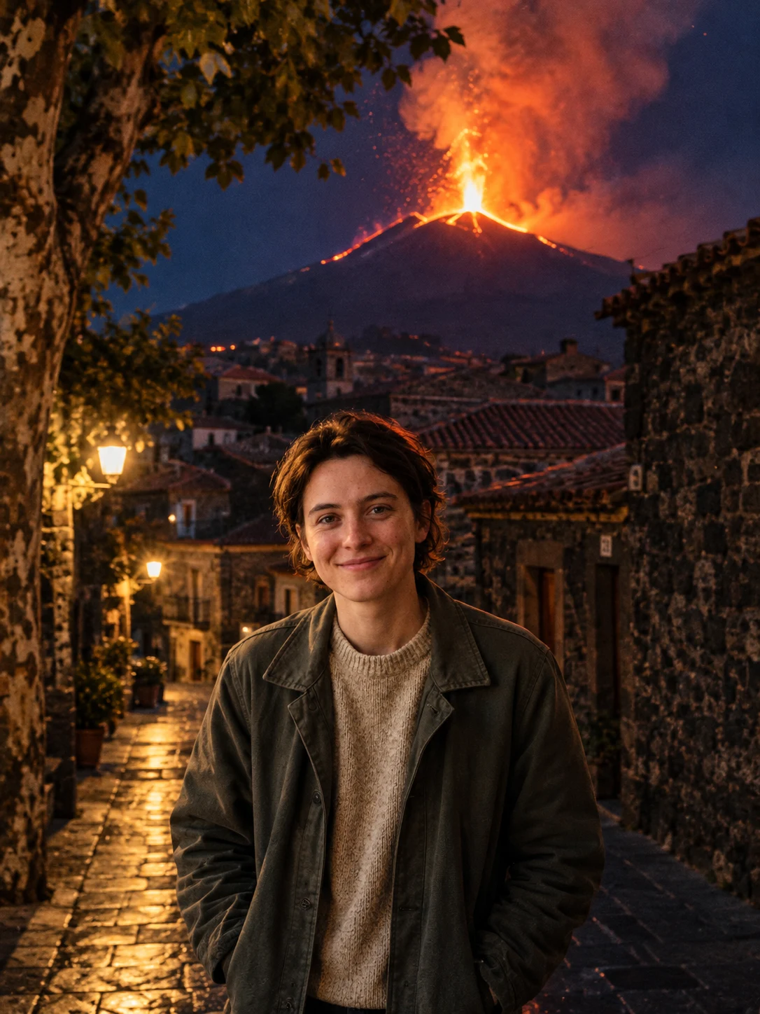 The mountain was awake the whole time