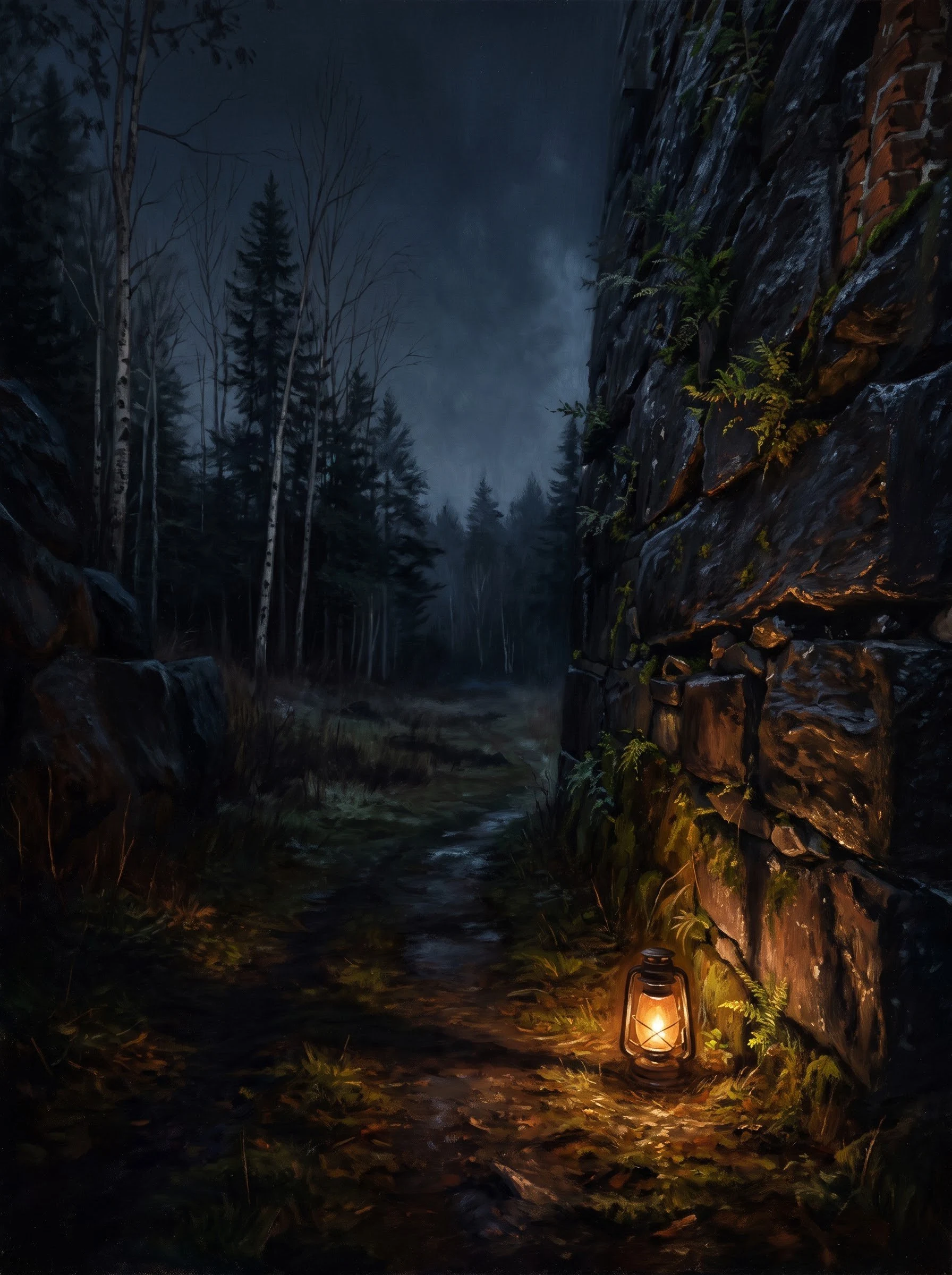 One Lamp at Tahawus