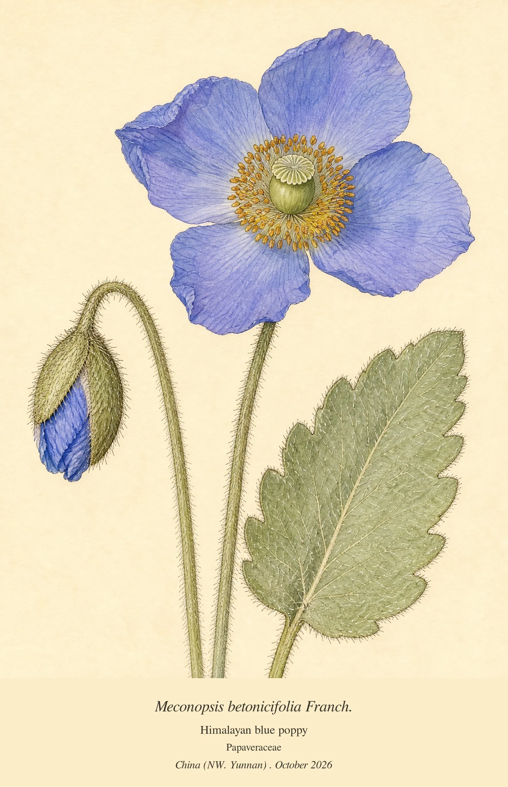 Himalayan blue poppy