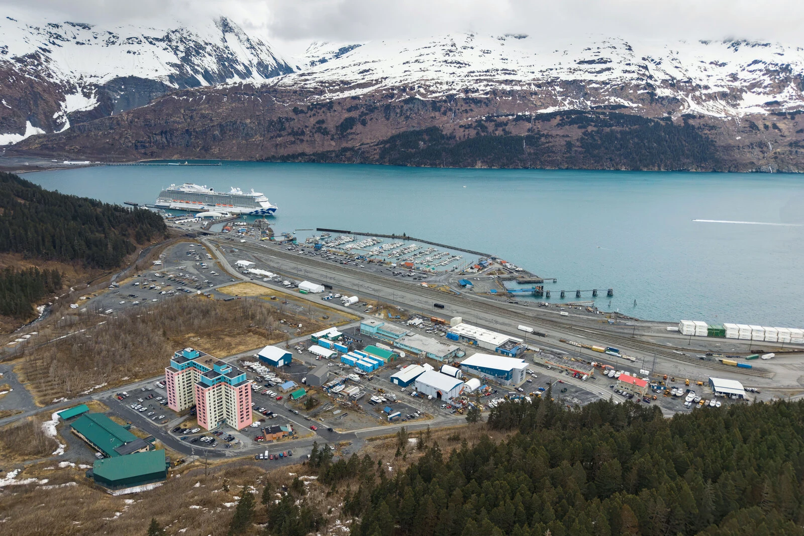 Whittier, Alaska: 272 people, one building, one tunnel