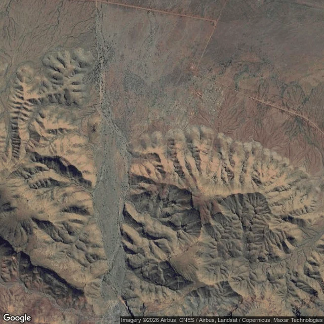 Three million tonnes of tailings at the mouth of the gorge