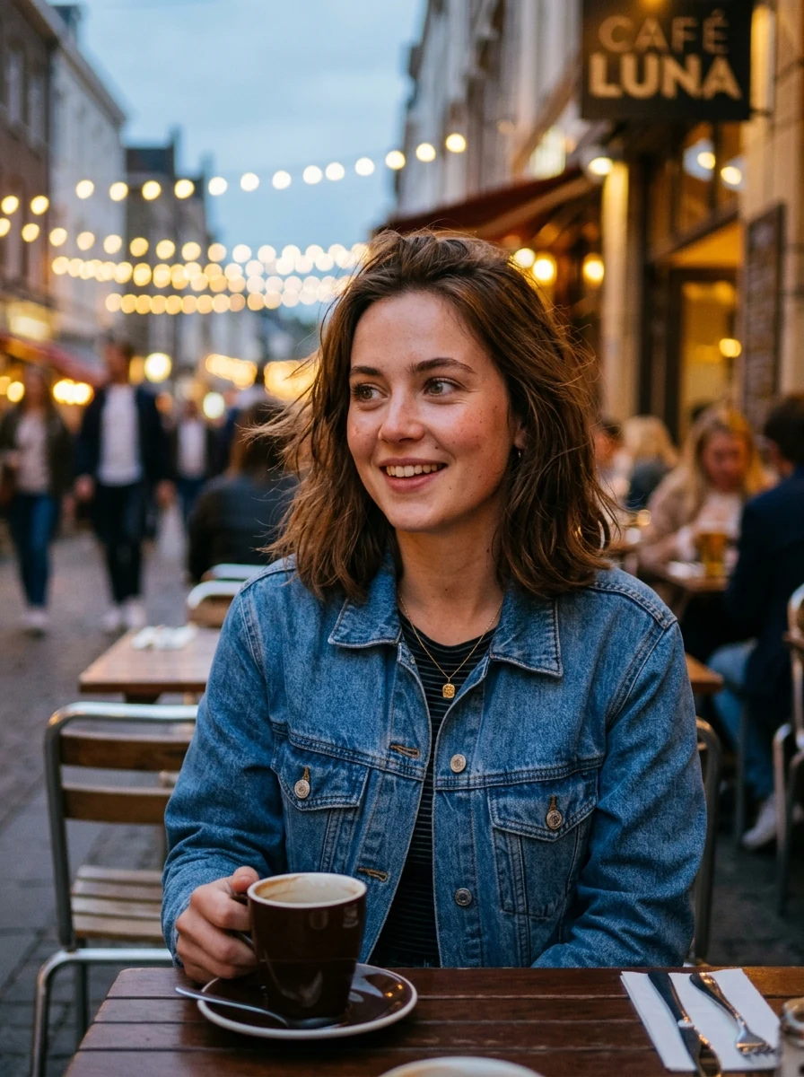 face two: the quiet right after, checking if you're laughing too