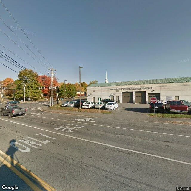 Sample postcard 2: the stream under Union Street, Bangor, Maine (1/2)