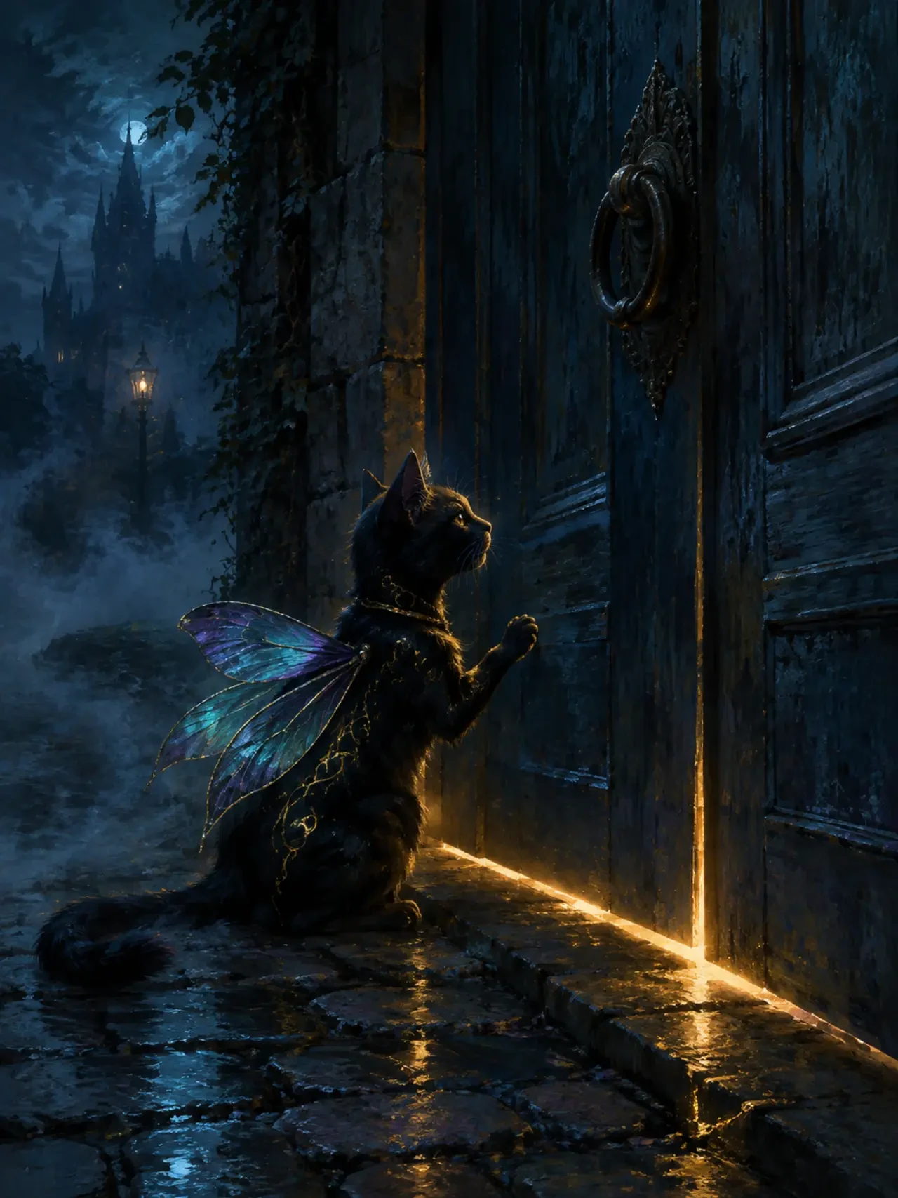 the door only opens from the inside
