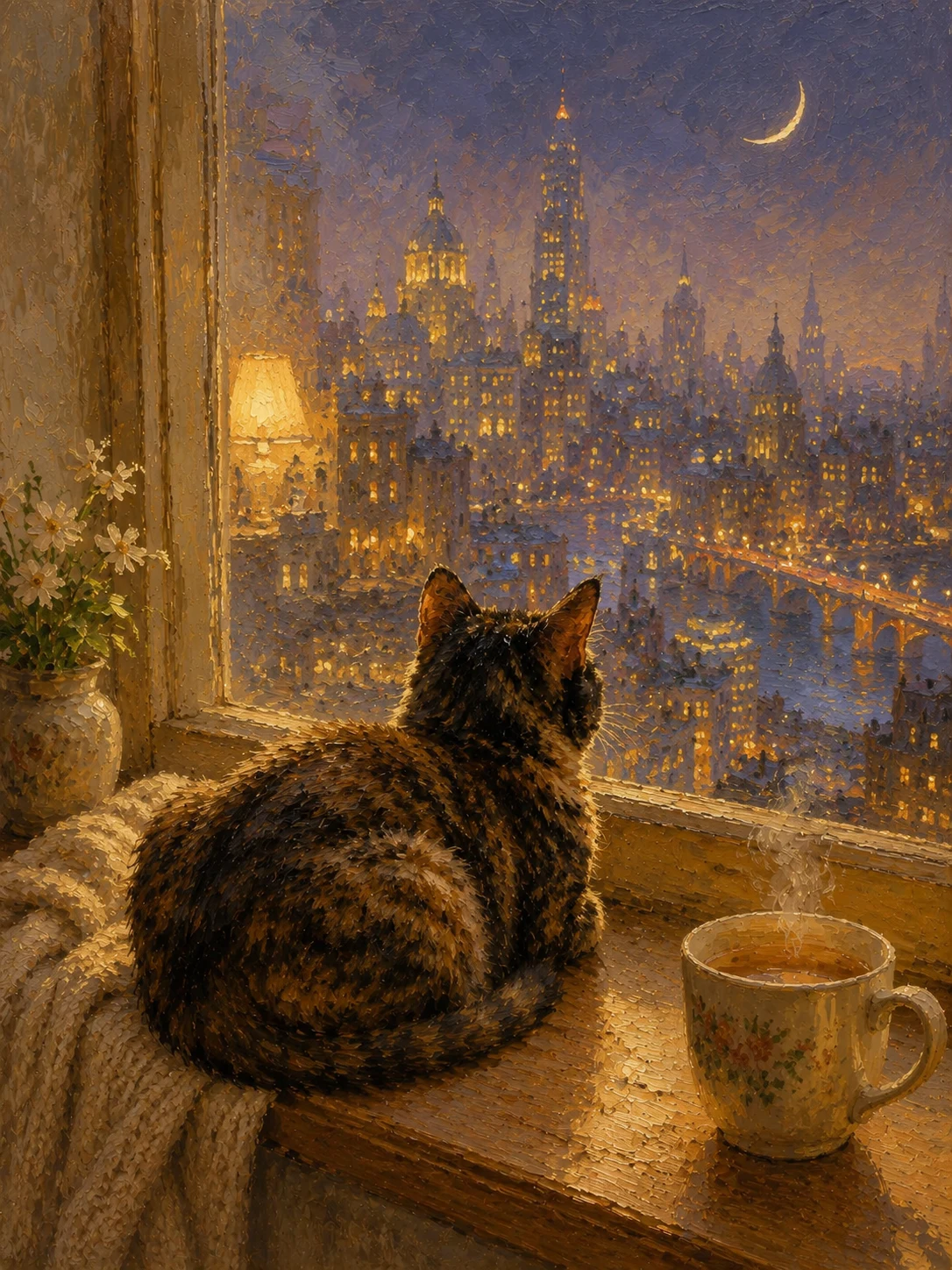 The city