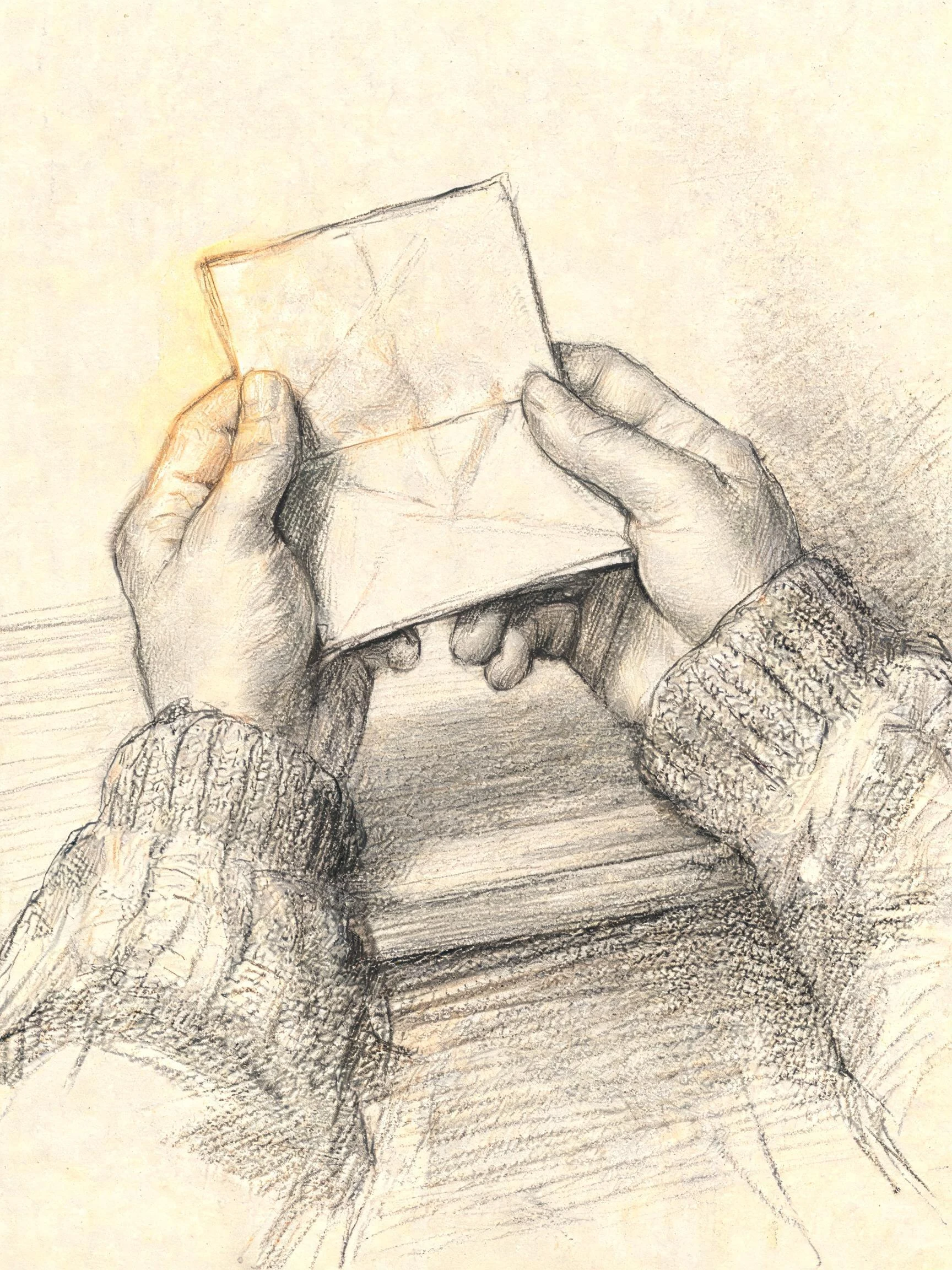 The thing you fold and keep