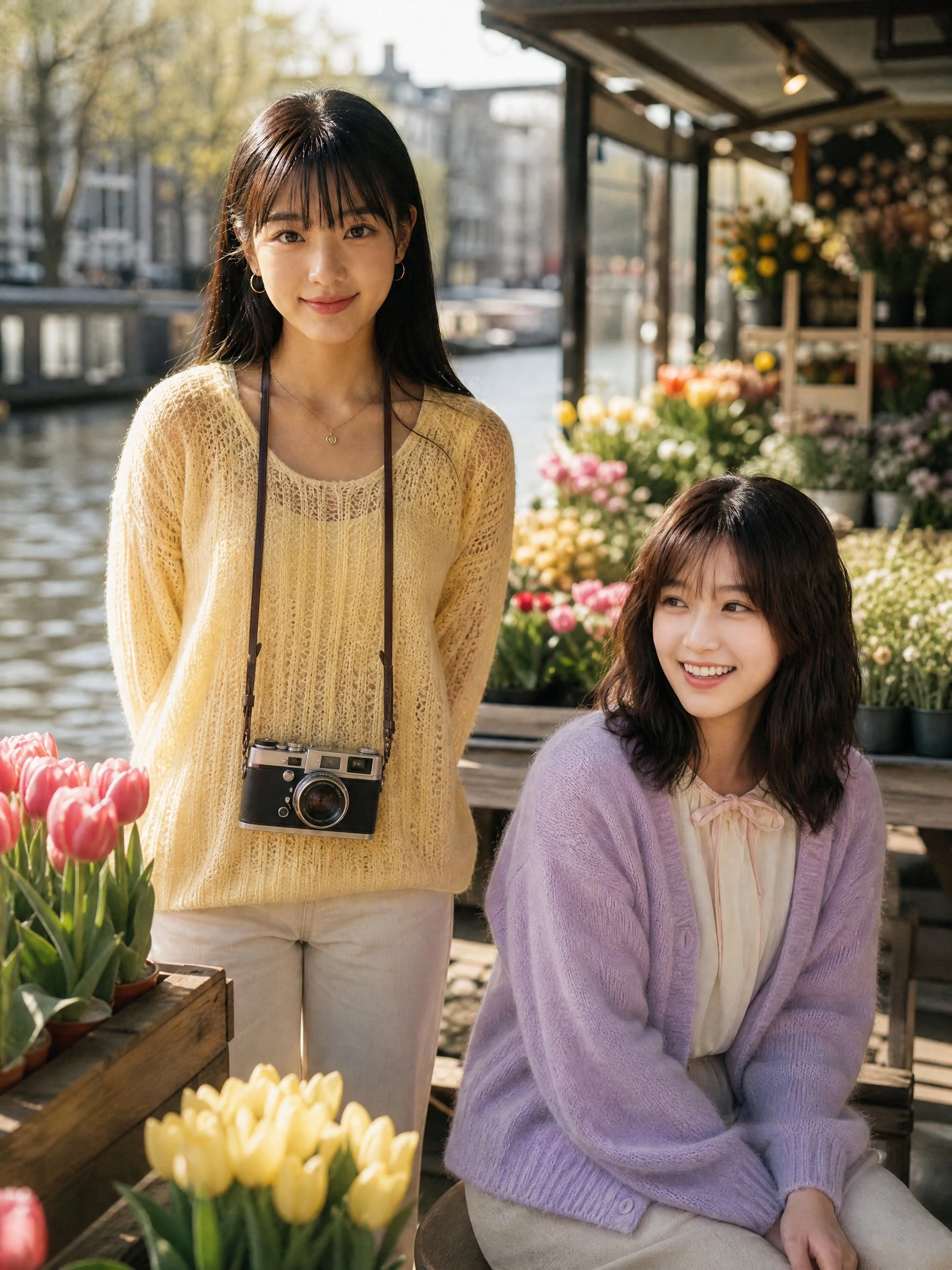 the flower market gave us golden hour š·