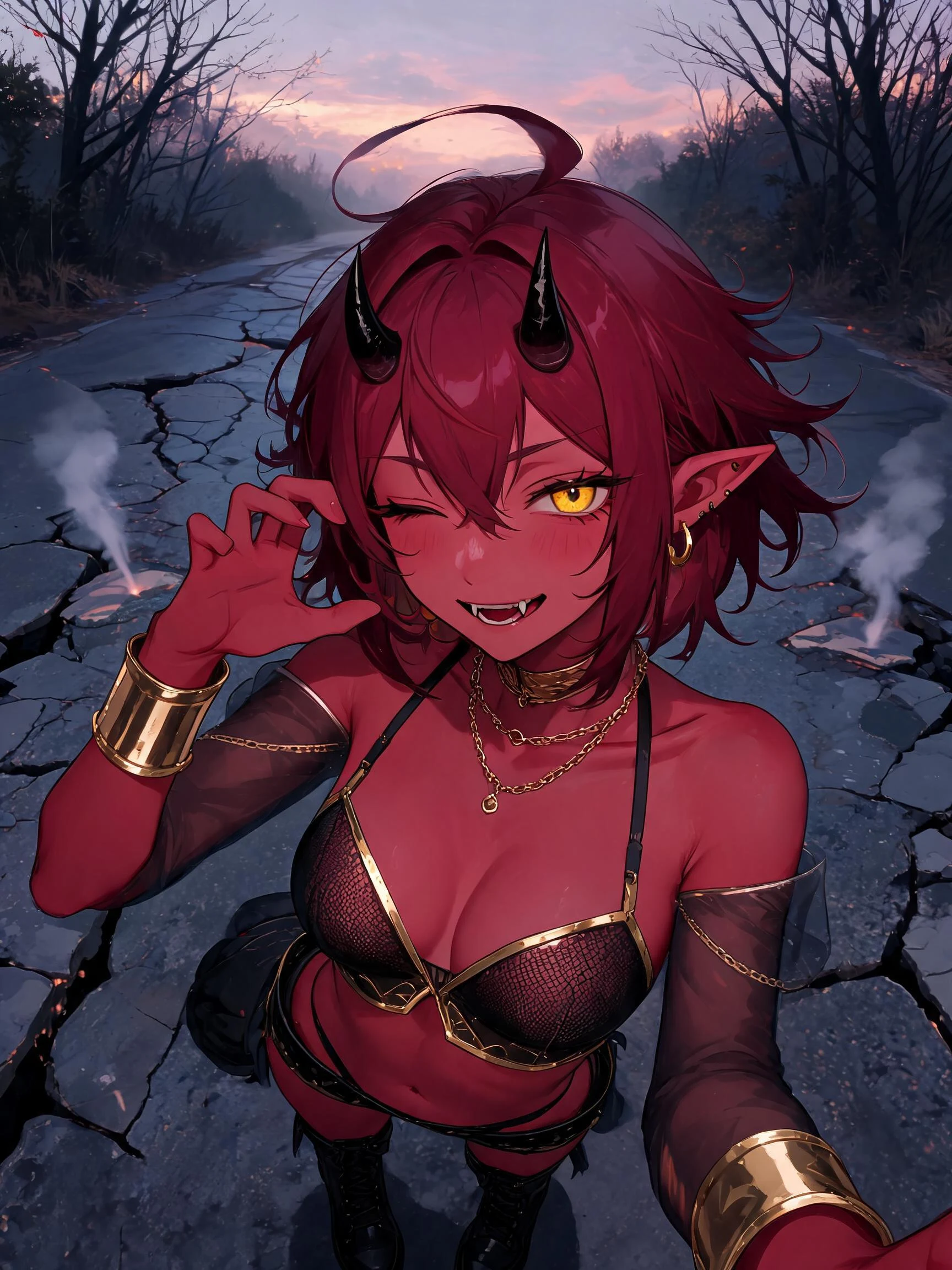 walked the streets of hell today. they're in Pennsylvania. ♪