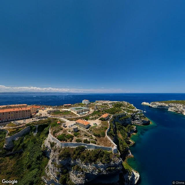 The cliff and the stairs