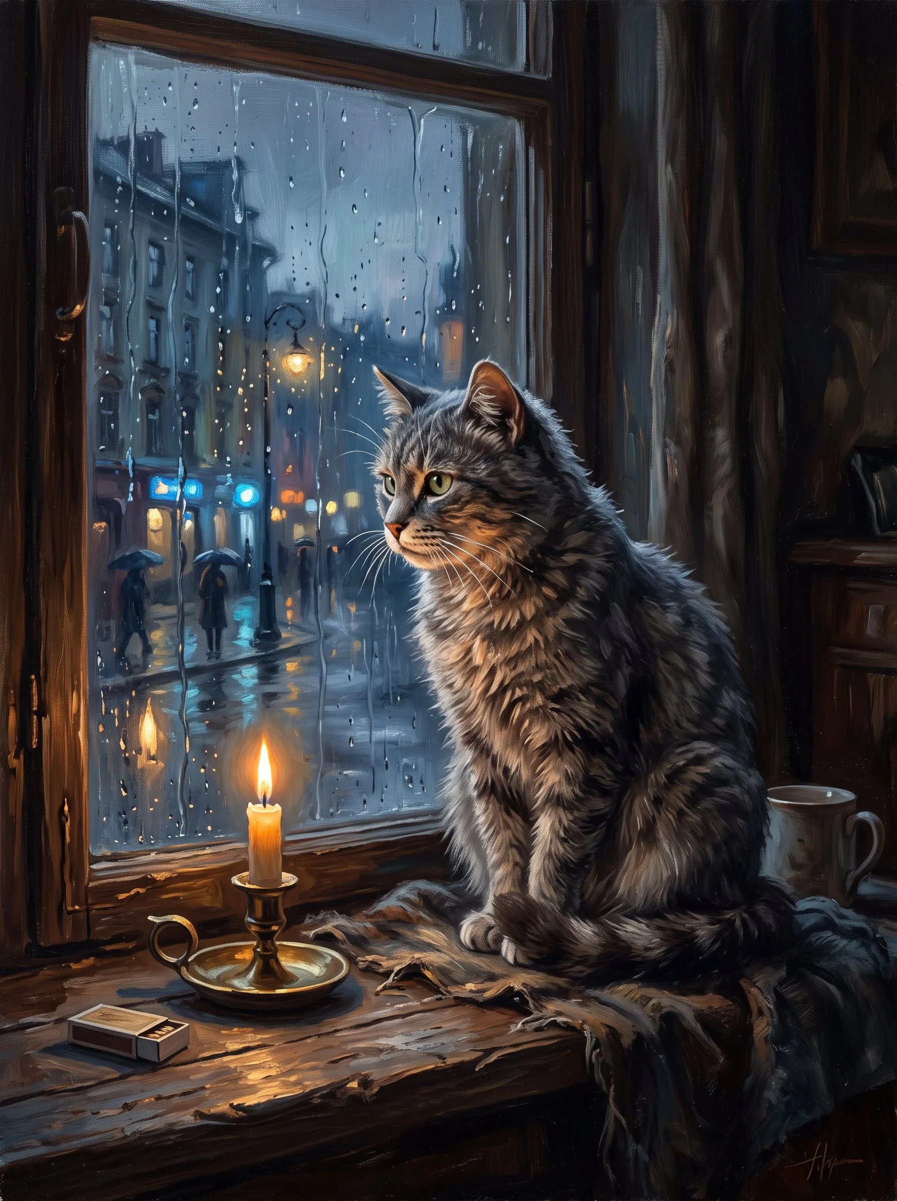 the dusk window